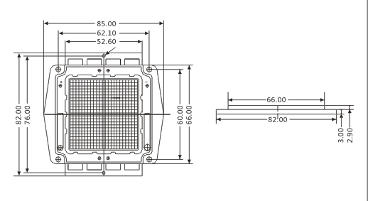 LED集成大功率燈珠120-300W